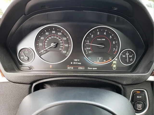 Interior of 2015 BMW 435i